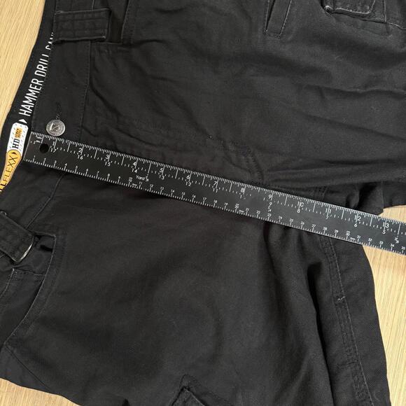 Noble Outfitters‎ Fullflexx Hd Hammer Drill Cargo Black Pants 36x32 Work Wear - Picture 5 of 9